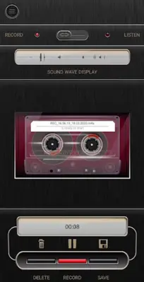 Voice Recorder android App screenshot 4